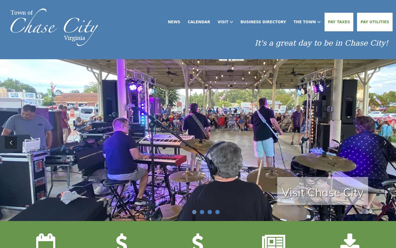 Official Chase City Police Department webpage